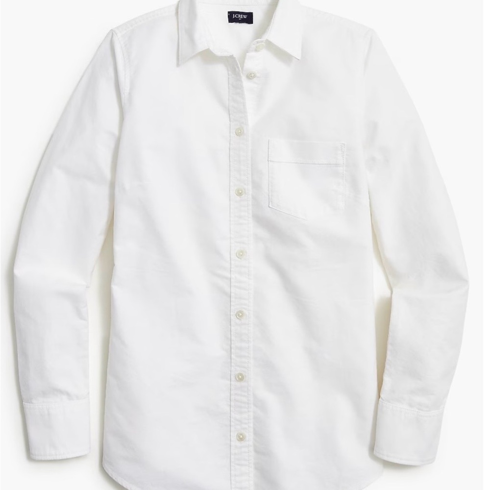 J. Crew Woman’s Oxford White Button Up Shirt